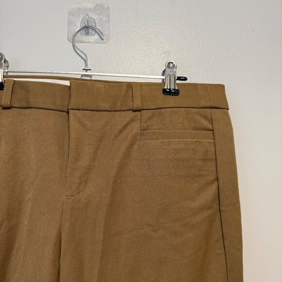 NWT Banana Republic Sloan Bootcut Petite Pants Size 6 Beige Tan - Picture 2 of 9